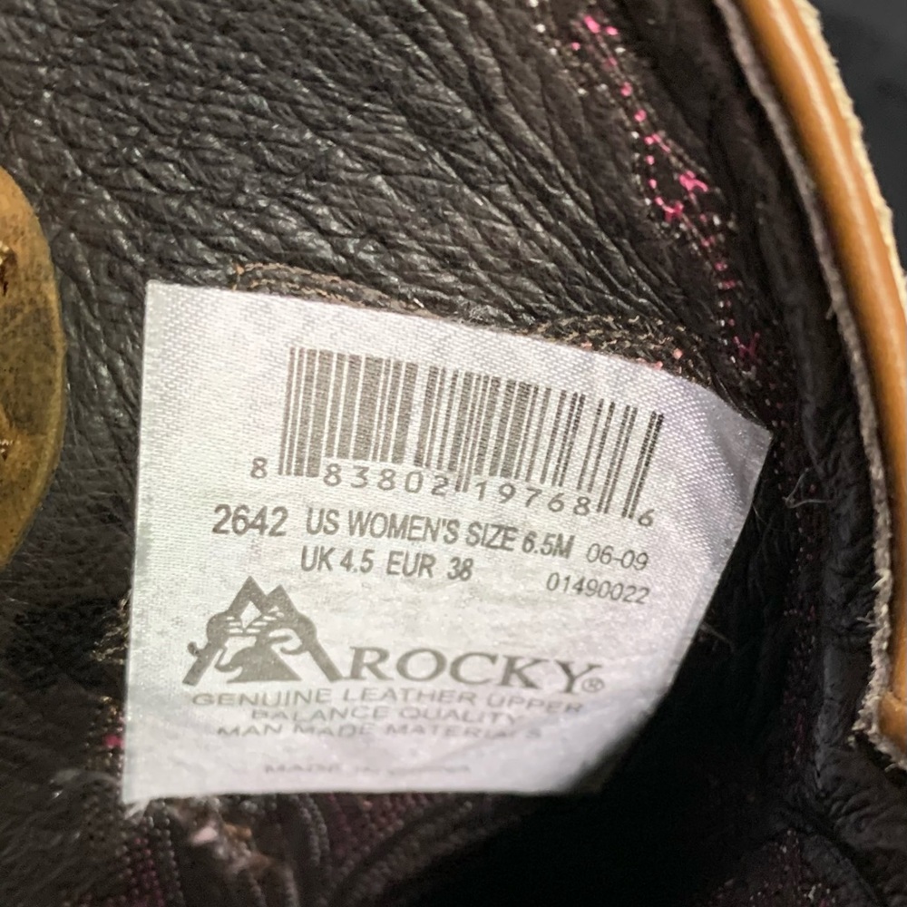 NWOT Rocky Women’s Western Ride 08 Boots - Picture 6 of 6